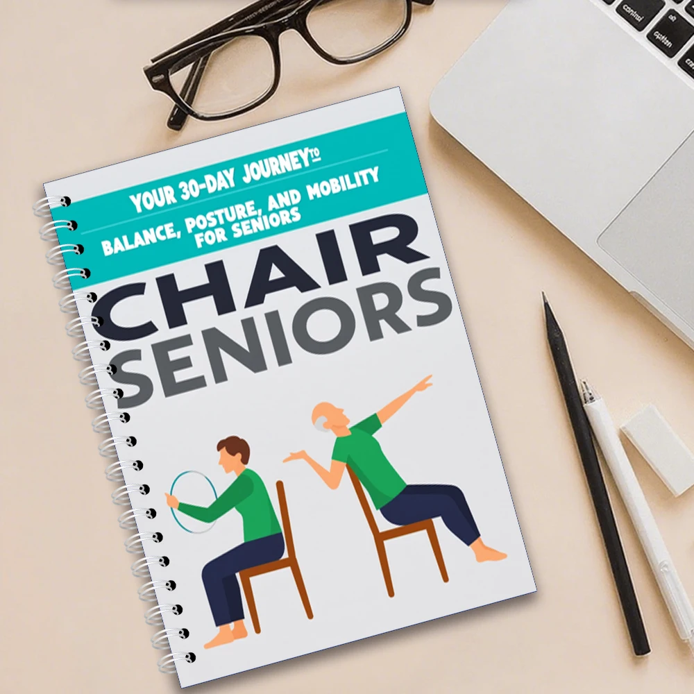 Chair Yoga Logbook Notebook Fitness Plan for Seniors Over 60, 30 Day Seated Yoga Challenge for Flexibility Balance, A5 Easy to F
Chair Yoga Logbook Notebook Fitness Plan for Seniors Over 60, 30 Day Seated Yoga Challenge for Flexibility Balance, A5 Easy to F
