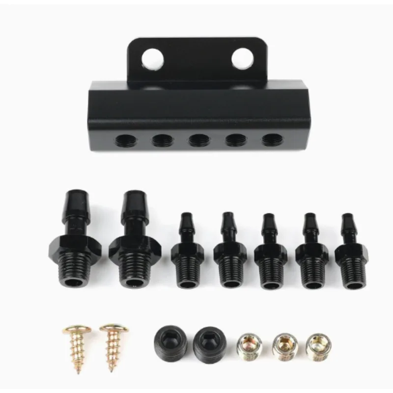 Suitable for 5-Port Automotive Vacuum Block Intake Manifold Kit Turbocharger Wastegate Accessories
Suitable for 5-Port Automotive Vacuum Block Intake Manifold Kit Turbocharger Wastegate Accessories