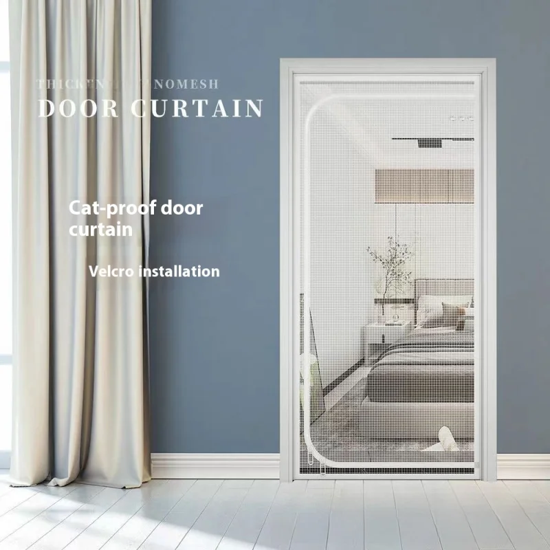 Cat Proof Magnetic Screen Door - Military Grade Fiber Mesh with Zipper Lock, 90 ° Bendable Frame, Human Sensor Auto-Close
Cat Proof Magnetic Screen Door - Military Grade Fiber Mesh with Zipper Lock, 90 ° Bendable Frame, Human Sensor Auto-Close