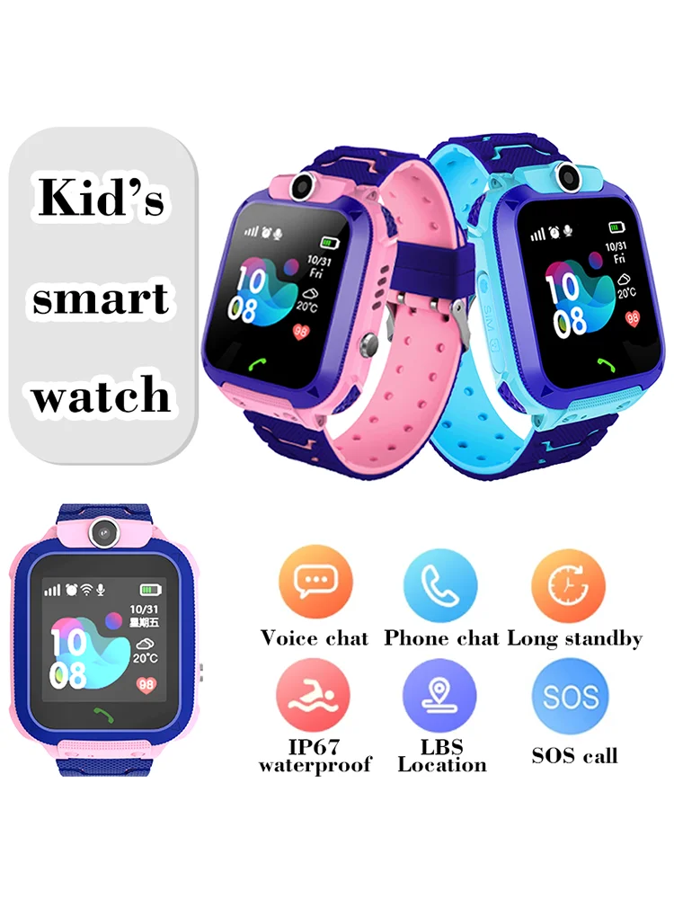 BTJ Children's Smart Watch Sos Phone Watch with Sim Card Photo Waterproof 2024Girls Boys Children Camera Tracker Smart Watch IE
BTJ Children's Smart Watch Sos Phone Watch with Sim Card Photo Waterproof 2024Girls Boys Children Camera Tracker Smart Watch IE