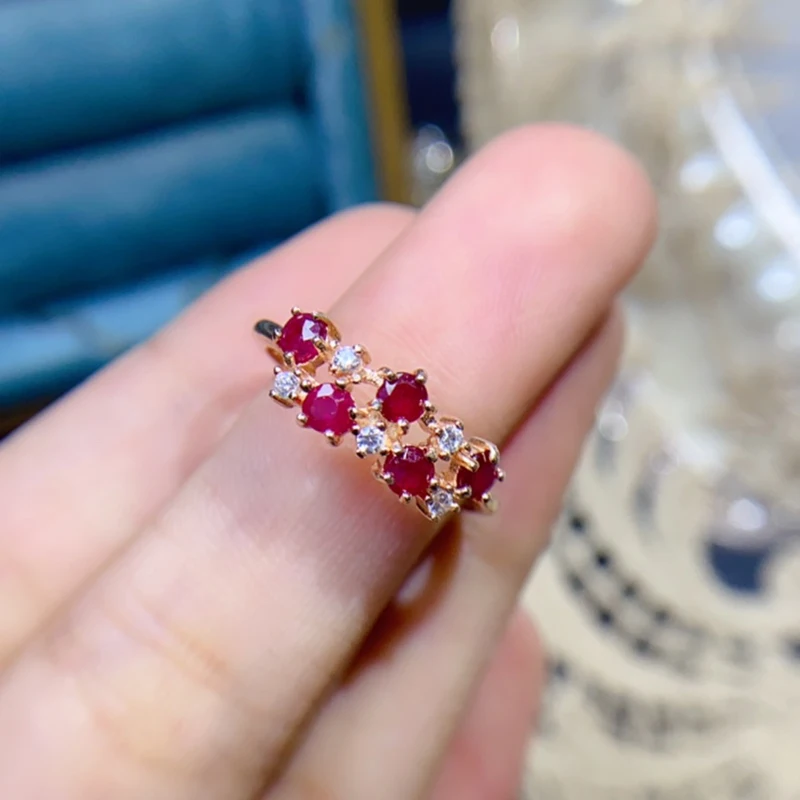 Natural Ruby Rings for women silver 925 jewelry luxury gem stones 18k gold plated free shiping items
Natural Ruby Rings for women silver 925 jewelry luxury gem stones 18k gold plated free shiping items