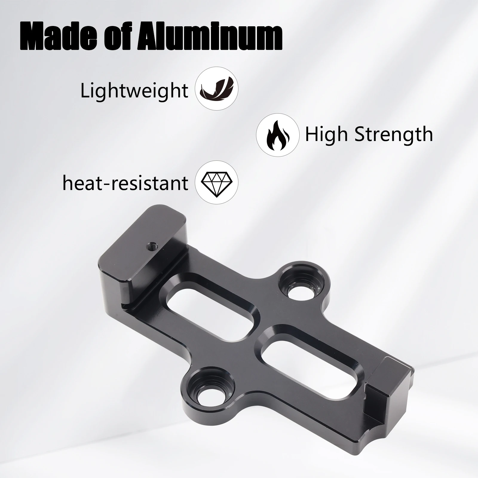 Replacement Black Billet Aluminum Mount Bracket For GM Flex Fuel Sensor OEM Part 13577429 Car Fuel System Accessory |
Replacement Black Billet Aluminum Mount Bracket For GM Flex Fuel Sensor OEM Part 13577429 Car Fuel System Accessory |