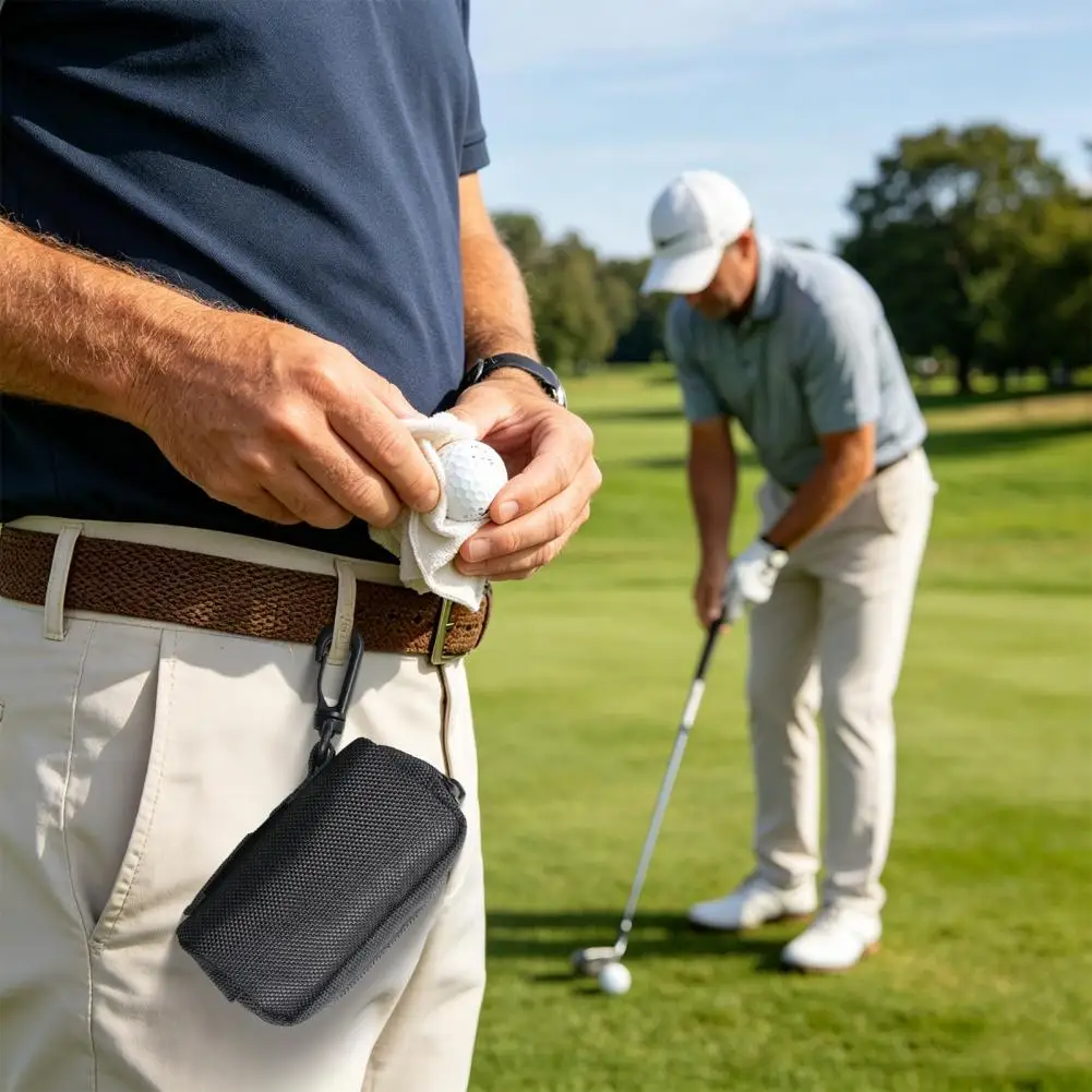 Versatile Mini Golf Belt Bag With Clip, Sturdy Ball Storage Pouch With Tee Holder, Stylish Zipper Pouch For Men Women Golfers
Versatile Mini Golf Belt Bag With Clip, Sturdy Ball Storage Pouch With Tee Holder, Stylish Zipper Pouch For Men Women Golfers