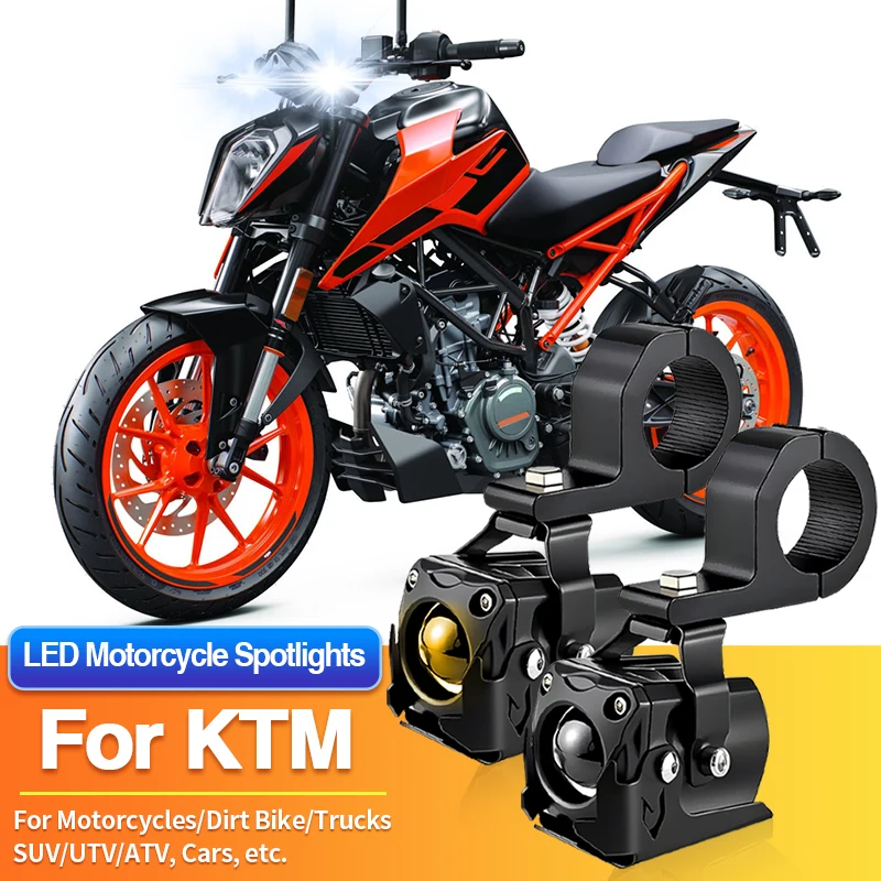 1/2PCS Universal Motorcycles Headlight LED Fog Light 2-Color Spotlights for KTM 85 SX 17/14/125 SX/125 XC/150 XC-W TPI/150 EXC
1/2PCS Universal Motorcycles Headlight LED Fog Light 2-Color Spotlights for KTM 85 SX 17/14/125 SX/125 XC/150 XC-W TPI/150 EXC