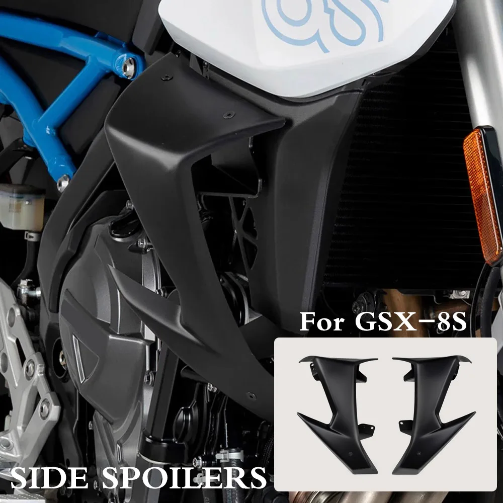 For Suzuki GSX-8S GSX 8S GSX8S 2023 2024 Motorcycle Front Downforce Spoiler Winglet Frontal Sport Naked Aerodynamic Wing Kit
For Suzuki GSX-8S GSX 8S GSX8S 2023 2024 Motorcycle Front Downforce Spoiler Winglet Frontal Sport Naked Aerodynamic Wing Kit