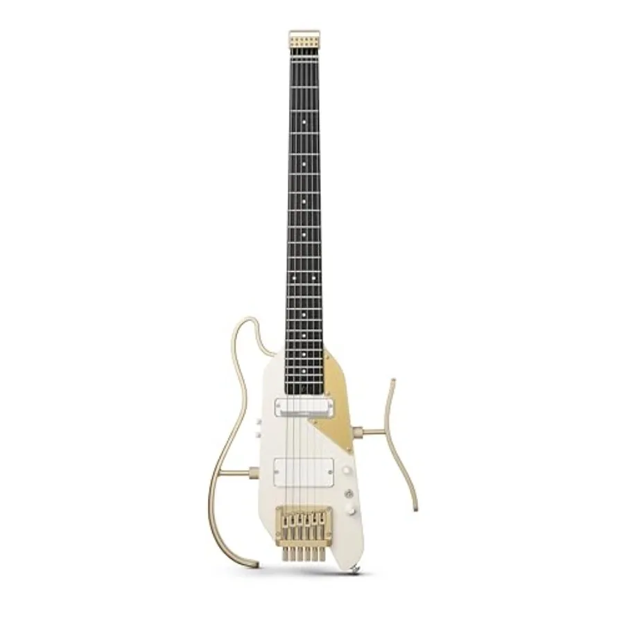 Travel electric guitar kit for practice and performance, alder body with white-luxe finish, smart preset combinations and 7 ton
Travel electric guitar kit for practice and performance, alder body with white-luxe finish, smart preset combinations and 7 ton