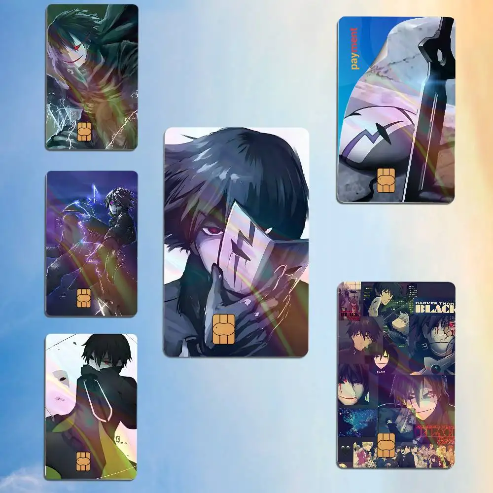 Hei DARKER THAN BLACK Laser gradient Stickers Game Card Decal Scratch-resistant For Credit Debit Card Small Large Chip
Hei DARKER THAN BLACK Laser gradient Stickers Game Card Decal Scratch-resistant For Credit Debit Card Small Large Chip