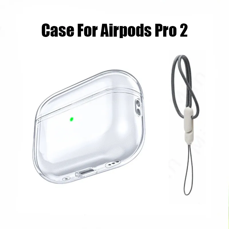 Earphone Protective Cover For Apple Airpods Pro 2 Transparent Case With Incase Lanyard For Airpods Pro 2nd 2022
Earphone Protective Cover For Apple Airpods Pro 2 Transparent Case With Incase Lanyard For Airpods Pro 2nd 2022