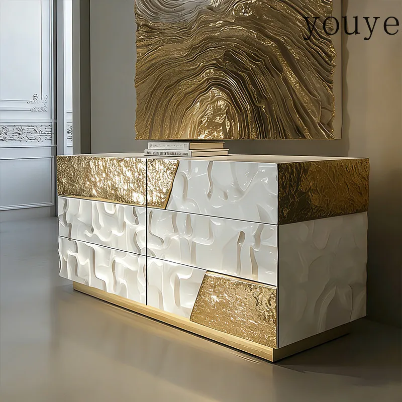 hb Light luxury art carving six chest cabinets villa living room storage entrance cabinet modern household drawer cabinet
hb Light luxury art carving six chest cabinets villa living room storage entrance cabinet modern household drawer cabinet