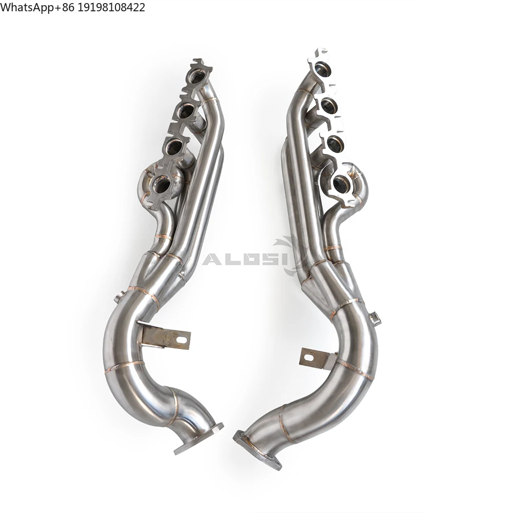 High Quality Exhaust Manifold Exhaust Collector with Heat Shield for Audi S5 4.2L 2009-2015 Stainless Steel Downpipe Converter
High Quality Exhaust Manifold Exhaust Collector with Heat Shield for Audi S5 4.2L 2009-2015 Stainless Steel Downpipe Converter