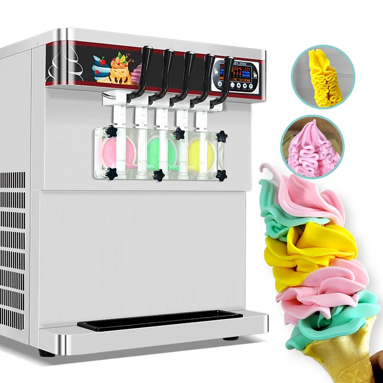CE ETL Rohs Noodles Fall Gourd 5 Flavor Soft Ice Cream Machine/softy Sundae Ice Cream Machine/softserve Ice Cream Making Machine
CE ETL Rohs Noodles Fall Gourd 5 Flavor Soft Ice Cream Machine/softy Sundae Ice Cream Machine/softserve Ice Cream Making Machine