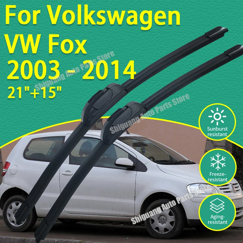 Front Silicone Coating Wipers for VW Volkswagen Fox 2003 - 2014 Car Wiper Windshield Windscreen Blades Accessories 2004 2005
Front Silicone Coating Wipers for VW Volkswagen Fox 2003 - 2014 Car Wiper Windshield Windscreen Blades Accessories 2004 2005