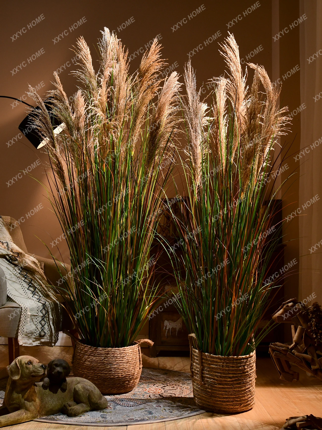 Air-Dried Natural Reed Grass Simulation Fake Bouquet Fake Trees Greenery Furnishings Floor Ornaments
Air-Dried Natural Reed Grass Simulation Fake Bouquet Fake Trees Greenery Furnishings Floor Ornaments