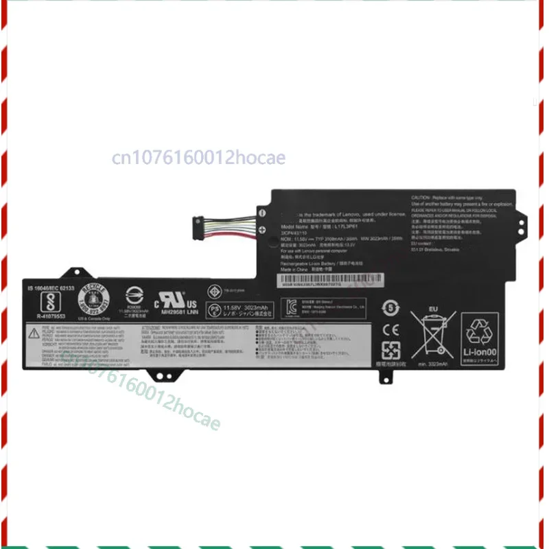 L17L3P61 Аккумулятор для LENOVO xiaoxin 7000-13 Yoga 330-11IGM 720-12 720-12IKBClippers
L17L3P61 Аккумулятор для LENOVO xiaoxin 7000-13 Yoga 330-11IGM 720-12 720-12IKBClippers