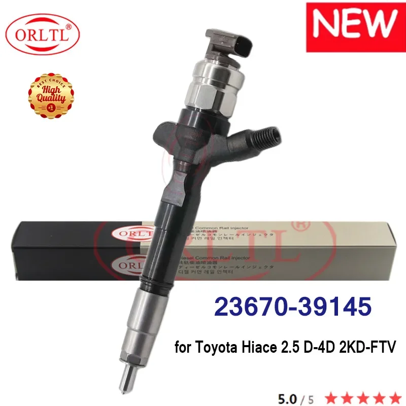 ORLTL Hot selling Injector 23670-39145 2367039145 23670 39145 for Toyota Hiace 2.5 D-4D 2KD-FTV
ORLTL Hot selling Injector 23670-39145 2367039145 23670 39145 for Toyota Hiace 2.5 D-4D 2KD-FTV