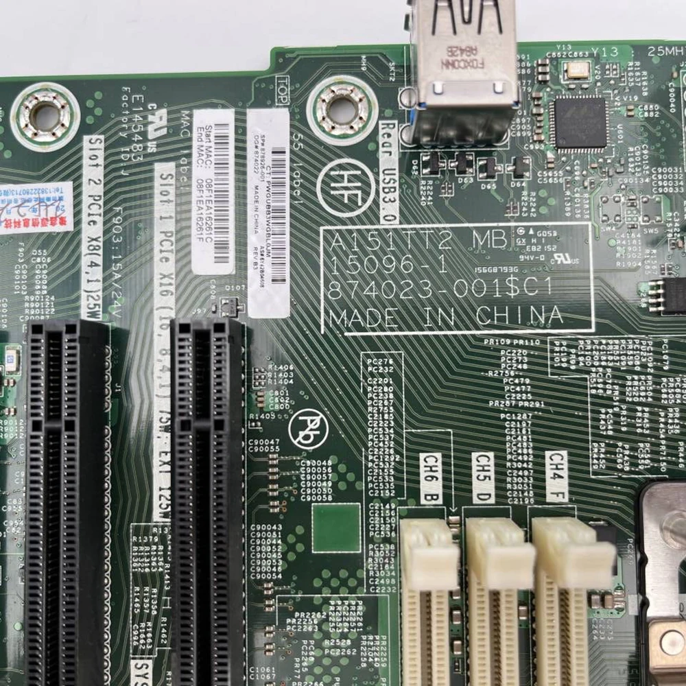 Original For HP ML110 Gen10 G10 Workstation Motherboard P11532-001 874022-002 878926-001
Original For HP ML110 Gen10 G10 Workstation Motherboard P11532-001 874022-002 878926-001