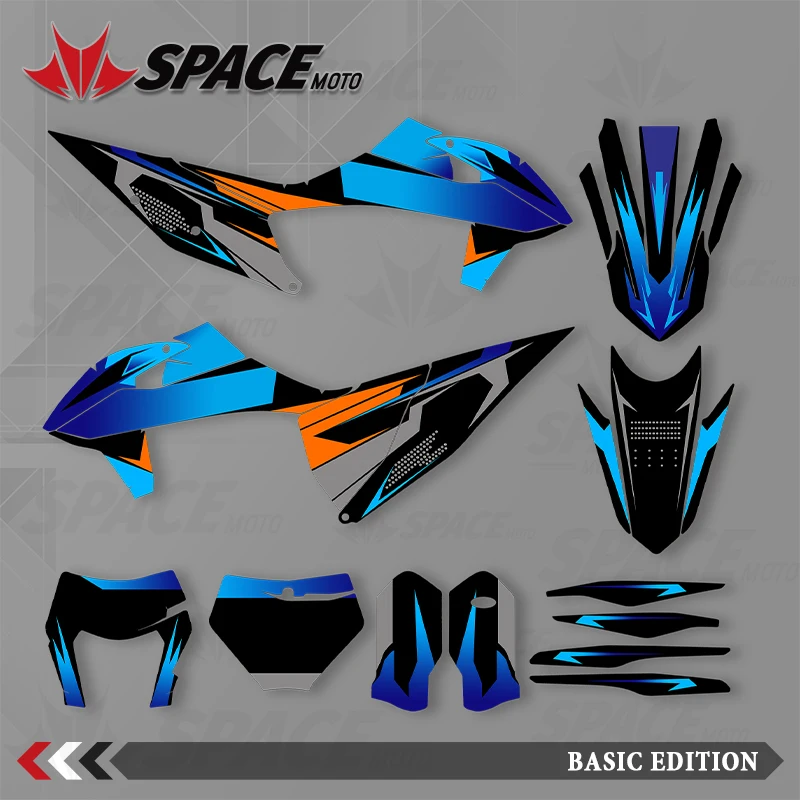 SPACE MOTO графический фон наклейки наклейки мотоцикл для KTM 19-22SXF 20-23EXC
SPACE MOTO графический фон наклейки наклейки мотоцикл для KTM 19-22SXF 20-23EXC