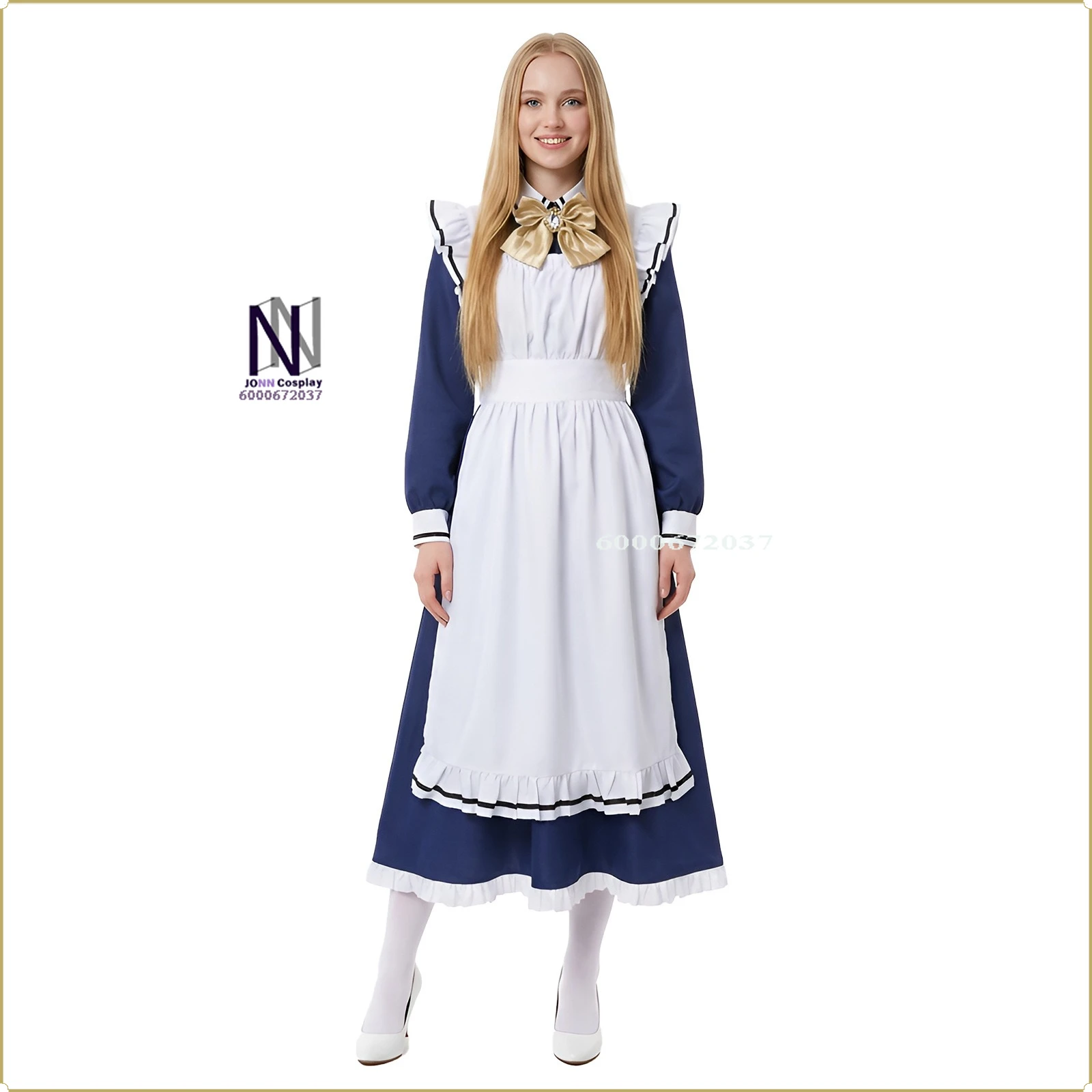 High Quality Pure&Cute Cosplay Costume - Cafe Stella Women's/Girl's Navy Blue White Maid Dress Full Set Anime Clothes Party Suit
High Quality Pure&Cute Cosplay Costume - Cafe Stella Women's/Girl's Navy Blue White Maid Dress Full Set Anime Clothes Party Suit