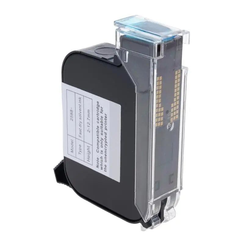 652F Quick Drying Cartridge 2588+M 2588 2588+ 12.7mm Handheld Inkjet Printer 42ml Capacity for Unencrypted Printers