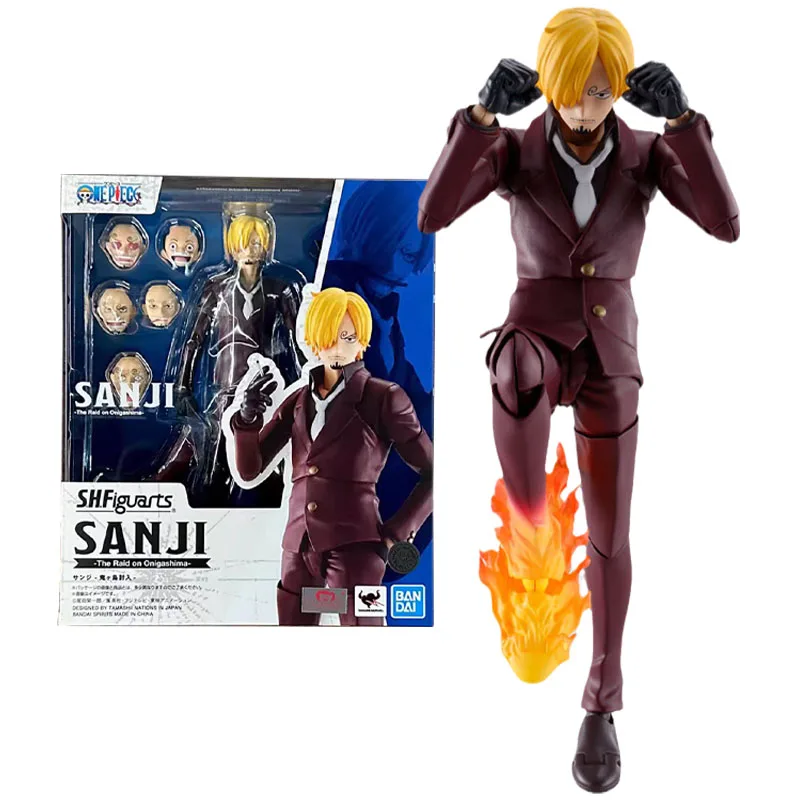 Bandai Genuine Figure One Piece Model Kit Anime Figures SHF Sanji the Raid On Onigashima Collection Model Action Figure for Toys
Bandai Genuine Figure One Piece Model Kit Anime Figures SHF Sanji the Raid On Onigashima Collection Model Action Figure for Toys