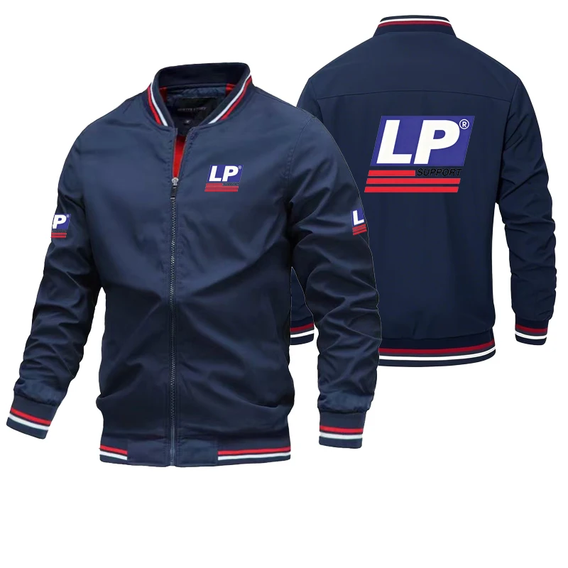 2026 LP SUPPORT logo Spring and Autumn Men's Fashion Street Jacket, Outdoor Leisure Zipper Men's Windproof Leisure Stand up Coll
2026 LP SUPPORT logo Spring and Autumn Men's Fashion Street Jacket, Outdoor Leisure Zipper Men's Windproof Leisure Stand up Coll
