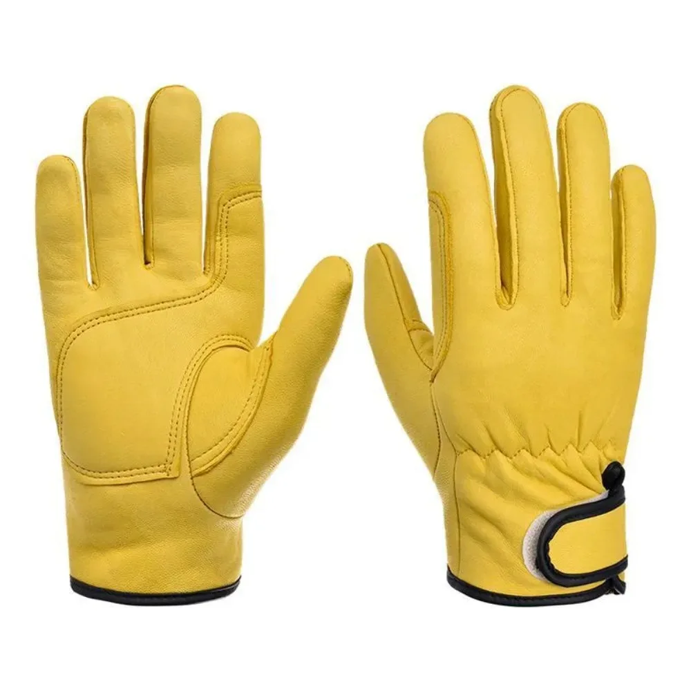 1Pair Farm Garden Welding Security Protection Workers Mechanic Gloves Labor Work Gloves Soft Cowhide Driver Hunting Driving
1Pair Farm Garden Welding Security Protection Workers Mechanic Gloves Labor Work Gloves Soft Cowhide Driver Hunting Driving
