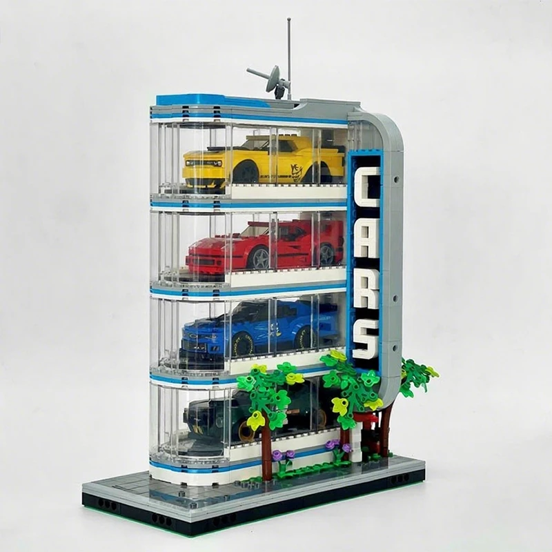 1091pcs MOC Modular Streetscape Car Shop Model Building Blocks Construction Toys Christmas Gifts Education Brick Kids DIY Idea
1091pcs MOC Modular Streetscape Car Shop Model Building Blocks Construction Toys Christmas Gifts Education Brick Kids DIY Idea