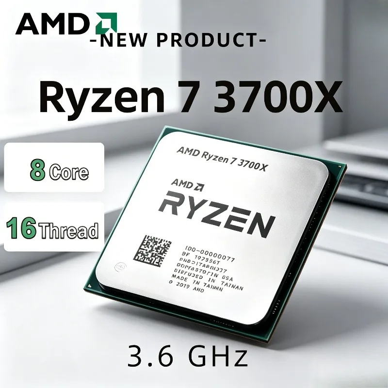 AMD Ryzen 7 3700X 100% Brand New 2026 3.6 GHz 8-Core 16-Thread CPU Processor 65W 7NM L3=32M Socket AM4 R7 3700X 100-000000071
AMD Ryzen 7 3700X 100% Brand New 2026 3.6 GHz 8-Core 16-Thread CPU Processor 65W 7NM L3=32M Socket AM4 R7 3700X 100-000000071