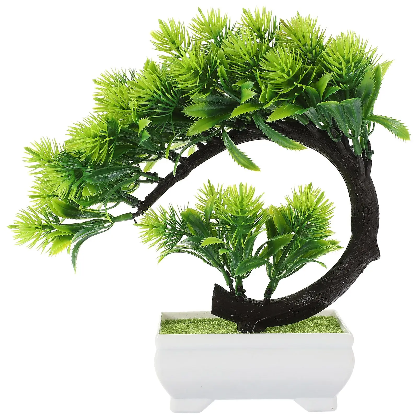 Artificial Bonsai Tree Decor Fake Potted Plant Simulation Green Indoor Yard Home Office Room Desk Kitchen Window Display
Artificial Bonsai Tree Decor Fake Potted Plant Simulation Green Indoor Yard Home Office Room Desk Kitchen Window Display