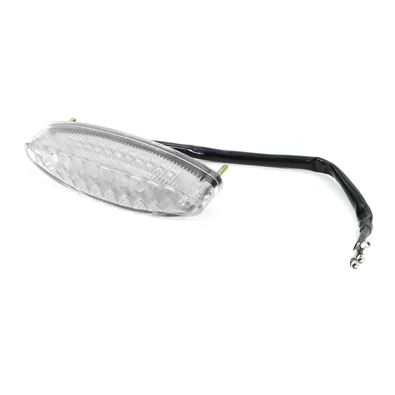 Motorcycle Accessories LED Tail Light Red Brake Stop Light Turn Signals Smoke Clear Indicator High Brightness License Lamp
Motorcycle Accessories LED Tail Light Red Brake Stop Light Turn Signals Smoke Clear Indicator High Brightness License Lamp