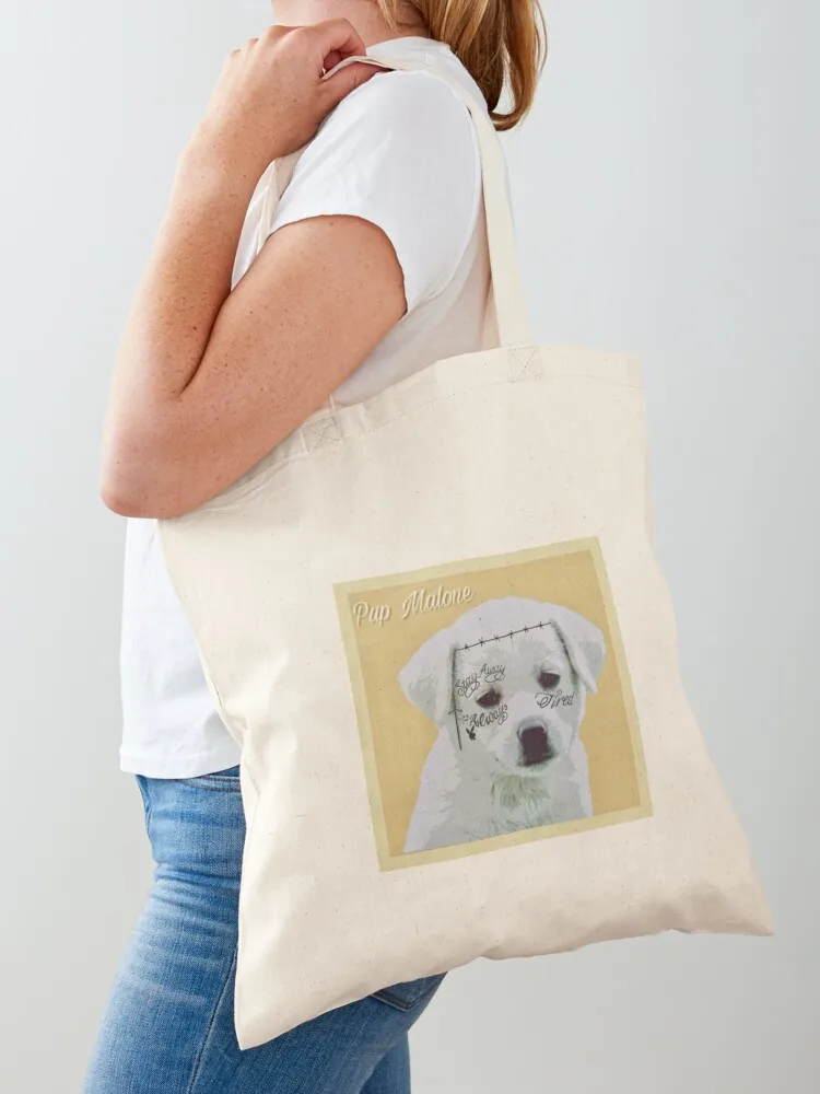 Pup Malone Tote Bag Women's bag sacs de shopping shopping bag large size bags
Pup Malone Tote Bag Women's bag sacs de shopping shopping bag large size bags