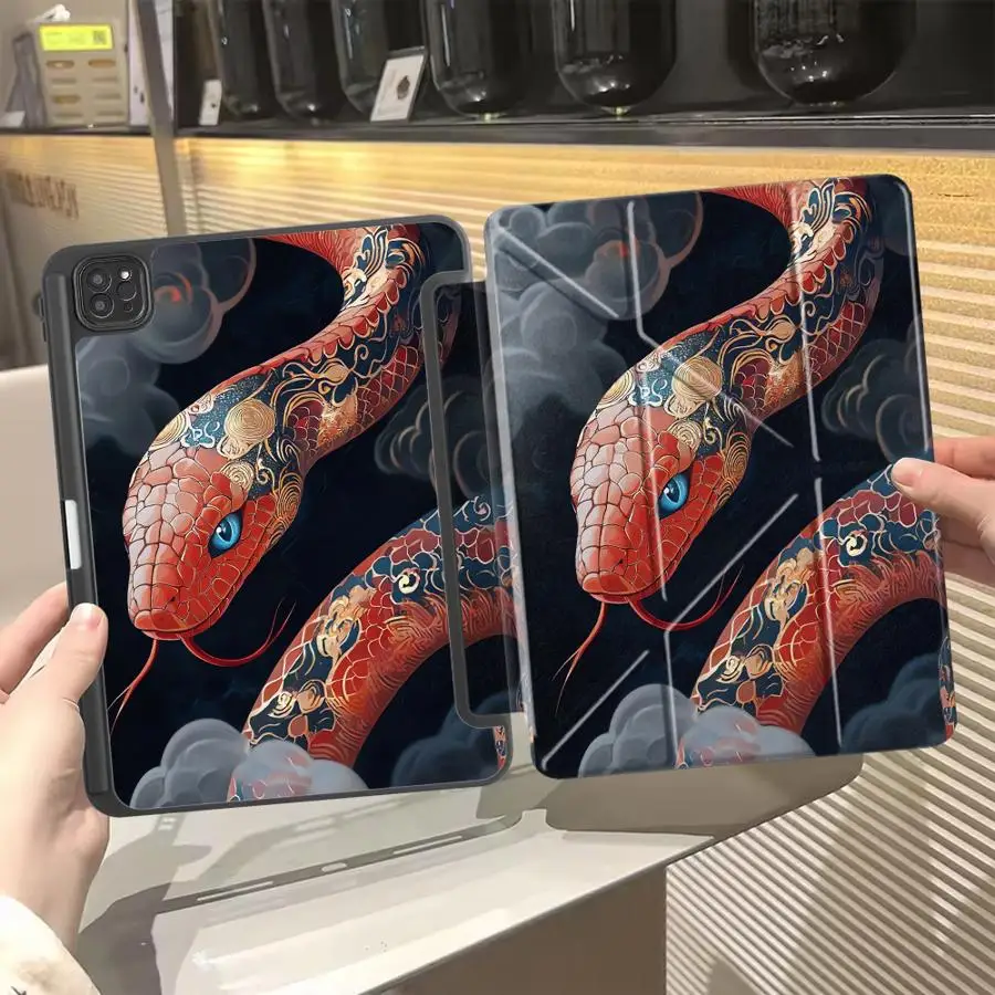 Чехол-держатель Color Snake для планшетов iPad Air 2025, 4, 5, M3, Pro 10-го, 7-го, 11-го, 9-го, 8-го поколений, Mini 7, 6, Air M2, 1, 2, M4
Чехол-держатель Color Snake для планшетов iPad Air 2025, 4, 5, M3, Pro 10-го, 7-го, 11-го, 9-го, 8-го поколений, Mini 7, 6, Air M2, 1, 2, M4
