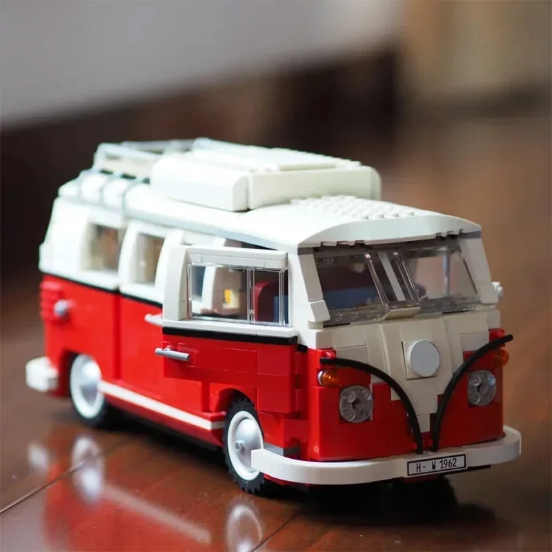 Technology T1 red tour bus 1332pcs campervan model building blocks children's educational assembly toys Christmas birthday gifts
Technology T1 red tour bus 1332pcs campervan model building blocks children's educational assembly toys Christmas birthday gifts