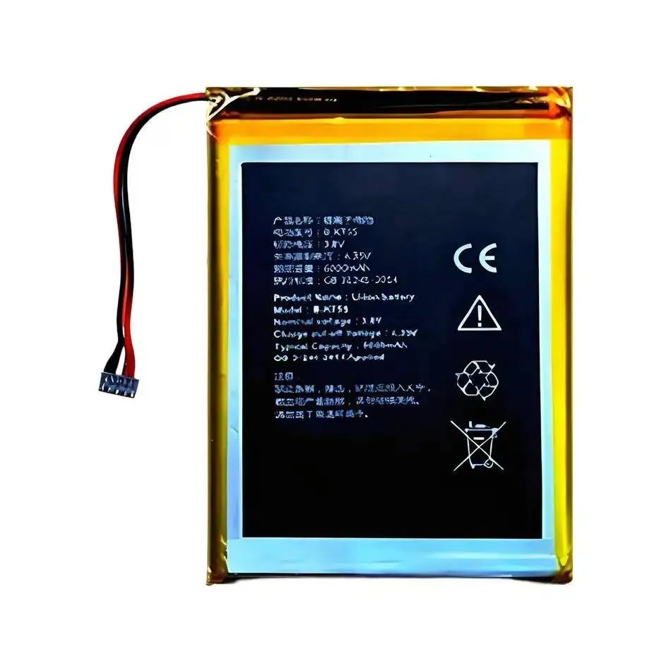 Mobile Phone Battery High Compatibility Good Low-Temperature Performance 6000Mah For Speedata B-KT55
Mobile Phone Battery High Compatibility Good Low-Temperature Performance 6000Mah For Speedata B-KT55