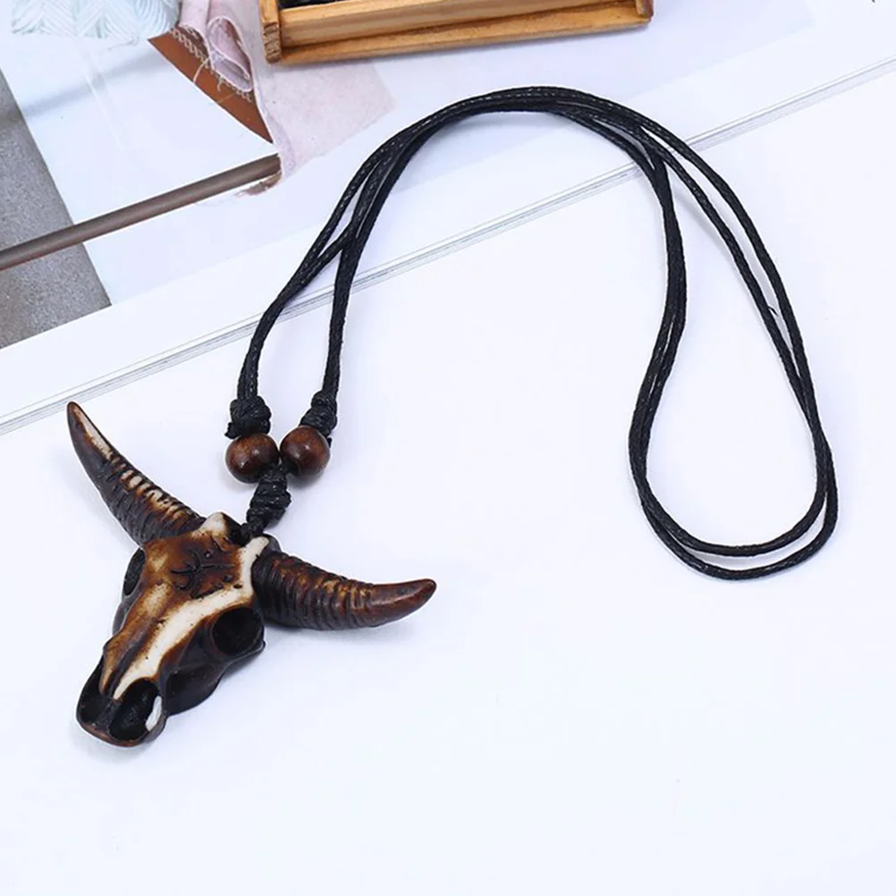 Resin Ox Necklace For Decoration Lightweight Durable Party Jewelry Wedding Birthday Bohemian Beach Necklace Unisex Ethnic Style
Resin Ox Necklace For Decoration Lightweight Durable Party Jewelry Wedding Birthday Bohemian Beach Necklace Unisex Ethnic Style
