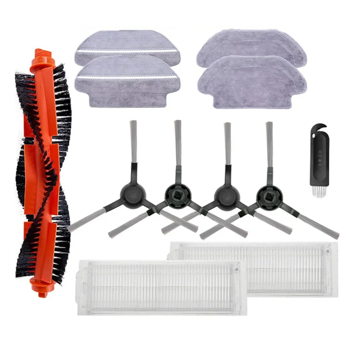 A04V Replacement Parts for MGTEC Twinboth S9 Robot Vacuum Cleaner Spare Hepa Filter Main Side Brush Mop Rag Cloth
A04V Replacement Parts for MGTEC Twinboth S9 Robot Vacuum Cleaner Spare Hepa Filter Main Side Brush Mop Rag Cloth