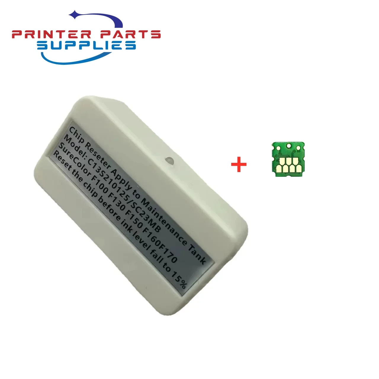 SC23MB S210125 Maintenance Tank Chip Resetter for Epson SureColor F170 F100 F130 F160 SC-F100 SC-F130 SC-F160 SC-F170 Printers
SC23MB S210125 Maintenance Tank Chip Resetter for Epson SureColor F170 F100 F130 F160 SC-F100 SC-F130 SC-F160 SC-F170 Printers