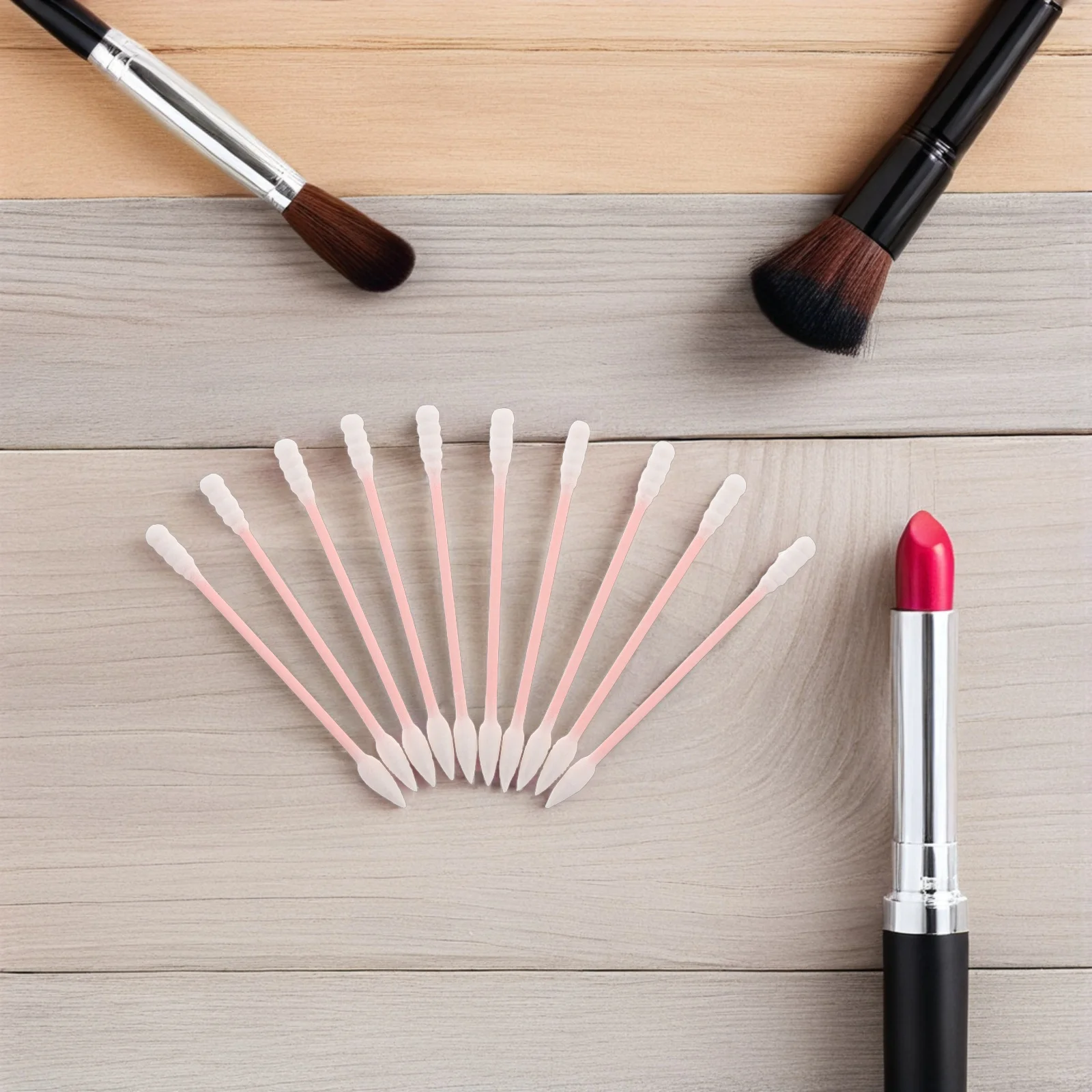 500pcs Disposable Makeup Remover Swabs Spiral Precision Tip Cotton Applicator Sticks For Sensitive Skin Eyeliner Lipstick 
500pcs Disposable Makeup Remover Swabs Spiral Precision Tip Cotton Applicator Sticks For Sensitive Skin Eyeliner Lipstick