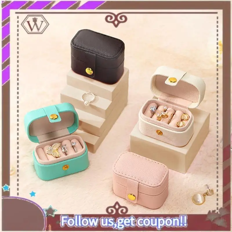 (New)-Portable Small Jewelry Organizer Display Travel Mini Gift Case Boxes Leather Earring Ring Holder Packaging Box
(New)-Portable Small Jewelry Organizer Display Travel Mini Gift Case Boxes Leather Earring Ring Holder Packaging Box