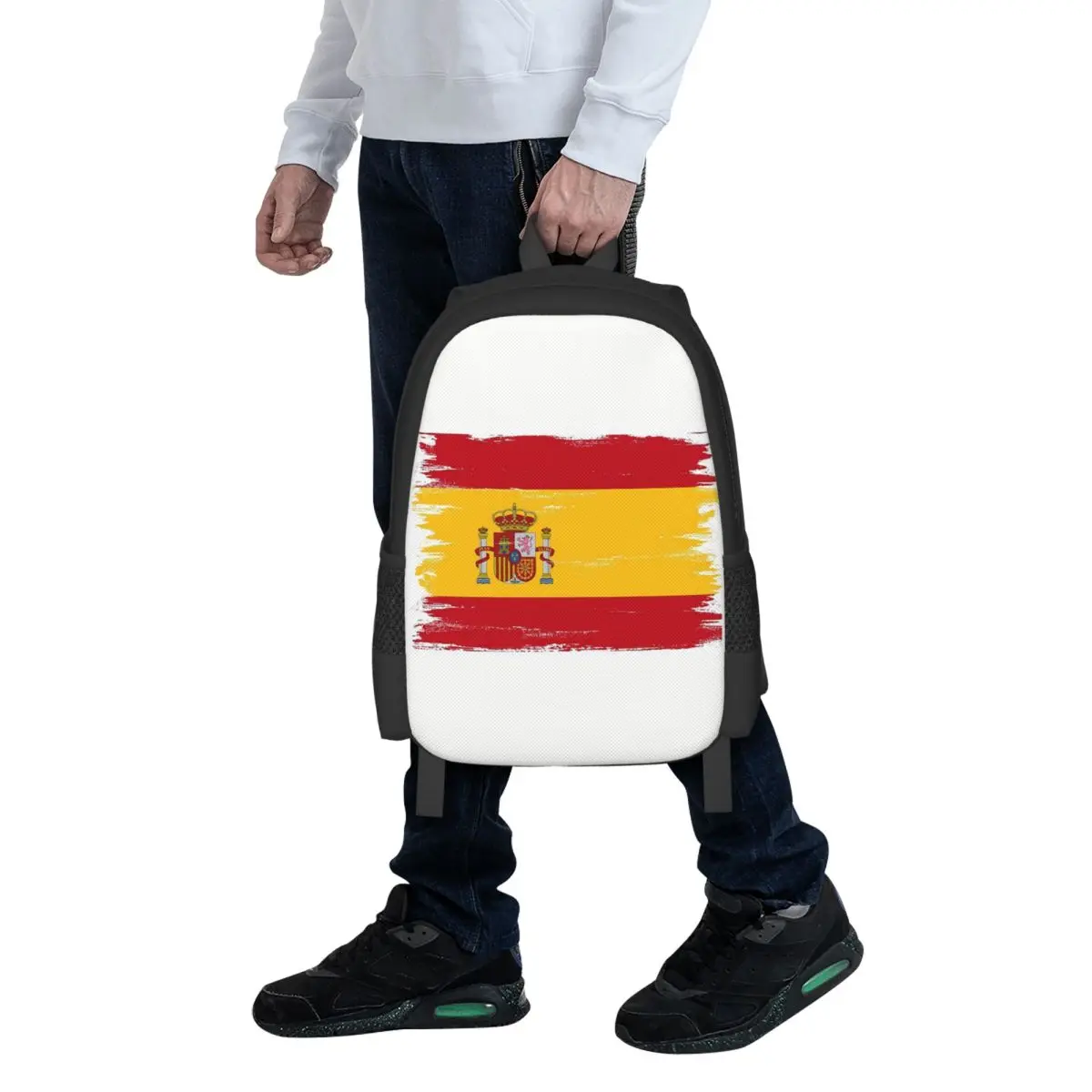 Spain Flag National Student Backpack School Bag Hiking Travel Daypack for Boys Girls Fashion Bookbag Shoulder Bags
Spain Flag National Student Backpack School Bag Hiking Travel Daypack for Boys Girls Fashion Bookbag Shoulder Bags