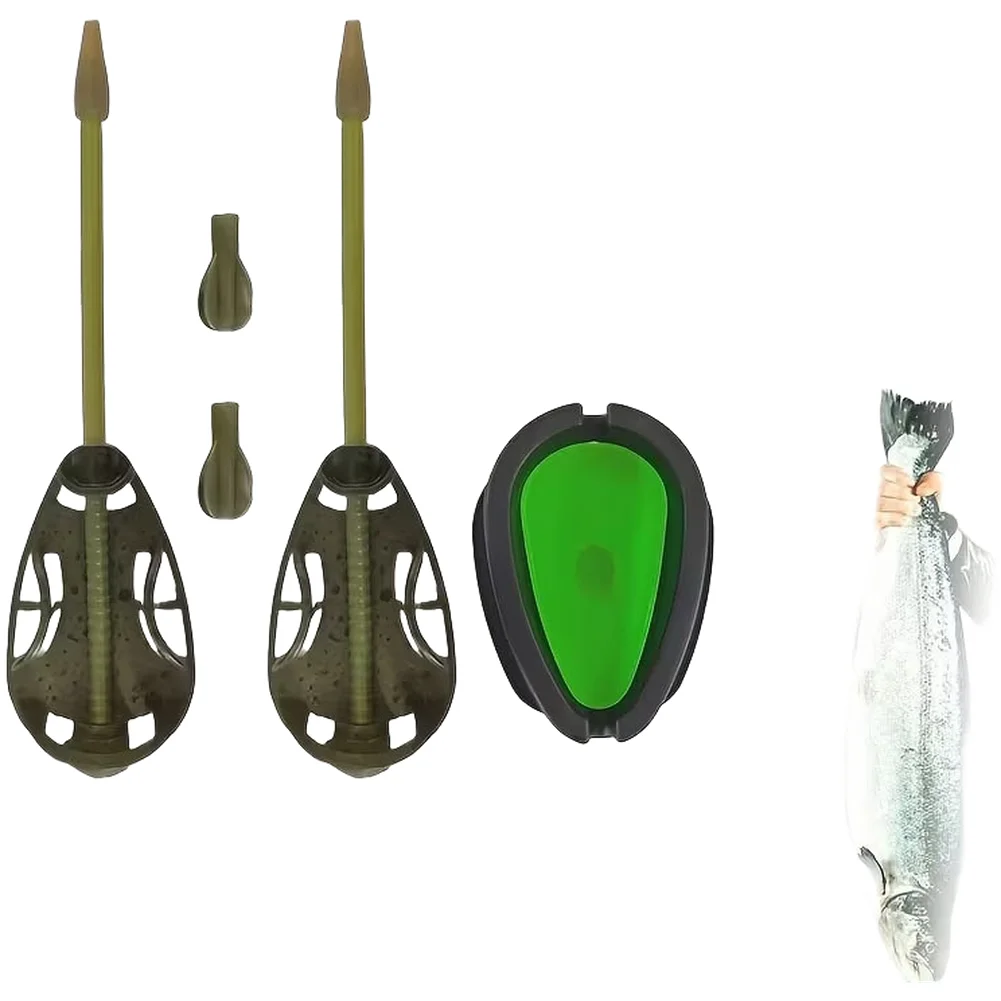 Кормушка для карпа, инлайн-фидер, для карповой ловли, из цинкового сплава, со встроенной системой утяжеления, для карповой рыбалки, зеленая
Кормушка для карпа, инлайн-фидер, для карповой ловли, из цинкового сплава, со встроенной системой утяжеления, для карповой рыбалки, зеленая