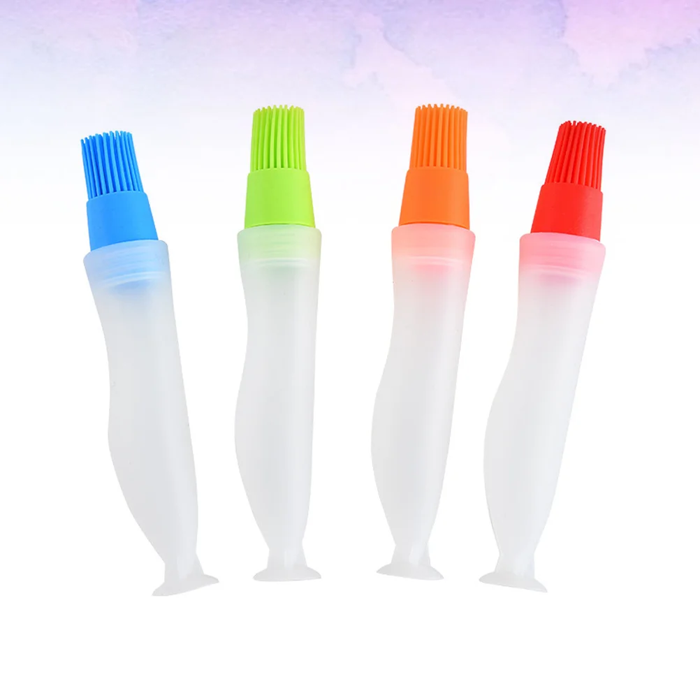 4Pcs Oil Bottle Brush Silicone Kitchen Tool Durable Removable for Baking Bbq Pastry Easy Storage Portable Oil Bottle Brush 
4Pcs Oil Bottle Brush Silicone Kitchen Tool Durable Removable for Baking Bbq Pastry Easy Storage Portable Oil Bottle Brush