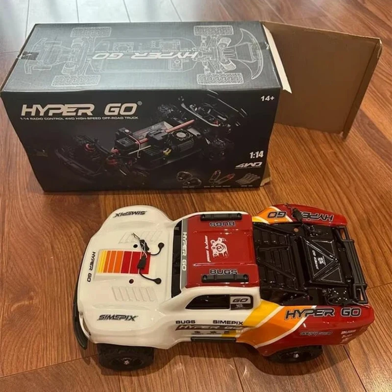 Meijiaxin 14211 short card 1/14 four-wheel drive off-road drift flat running electric remote control car brushless gyro RC car
Meijiaxin 14211 short card 1/14 four-wheel drive off-road drift flat running electric remote control car brushless gyro RC car