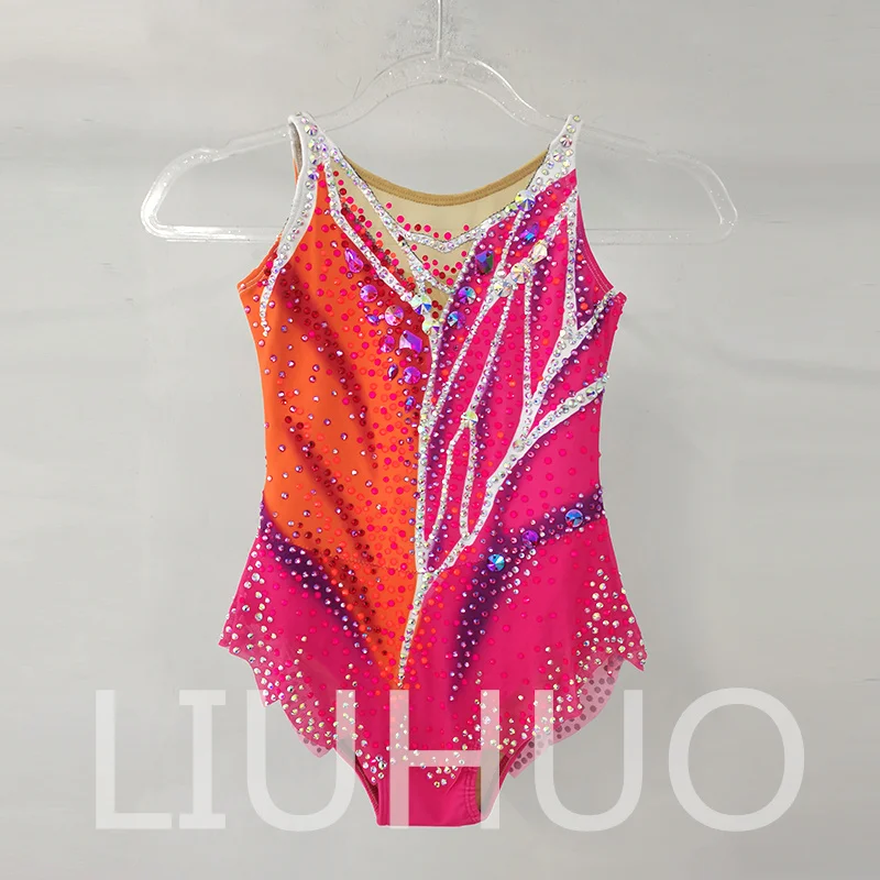 LIUHUO Rhythmic Gymnastics Leotard Competitive Cheerleading Performance For Children
LIUHUO Rhythmic Gymnastics Leotard Competitive Cheerleading Performance For Children