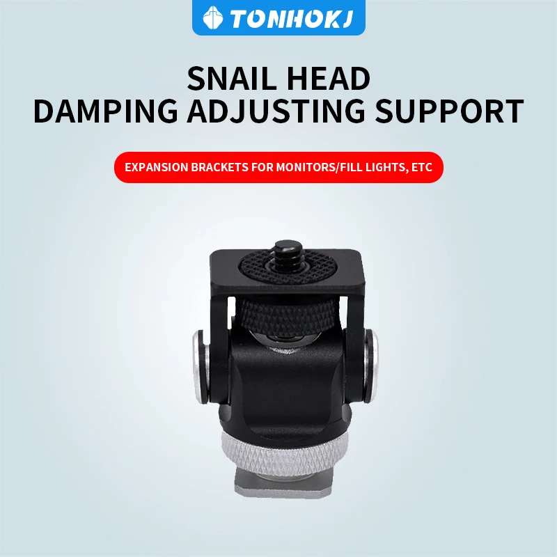  Mini Monitor Mount Tripod Head Cold Shoe Adapter Aluminum Alloy 1/4 Inch Screw for Tripod Speedlite LED Bracket Adapter
Mini Monitor Mount Tripod Head Cold Shoe Adapter Aluminum Alloy 1/4 Inch Screw for Tripod Speedlite LED Bracket Adapter