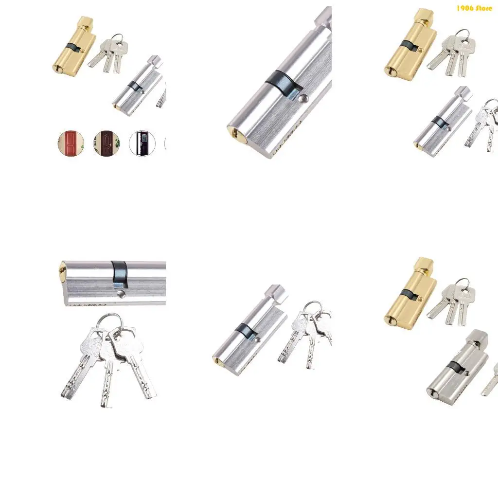 U1JB Security Interior Lock Door Cylinder Lock with 3 Keys Home Door Accessories
U1JB Security Interior Lock Door Cylinder Lock with 3 Keys Home Door Accessories