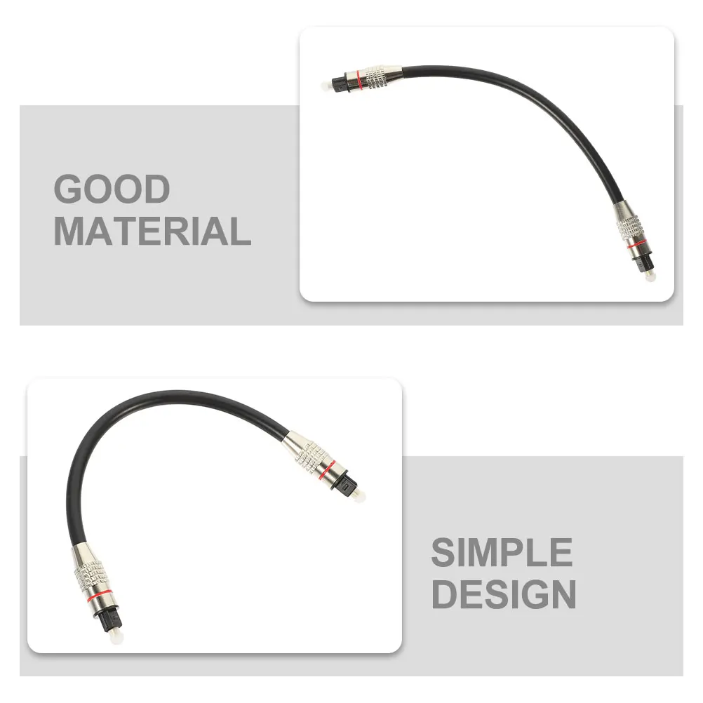 2pcs Audio Optical Cable 6.0mm Stable Signal High-Definition Sound Quality Digital Audio for Game Console Replacement
2pcs Audio Optical Cable 6.0mm Stable Signal High-Definition Sound Quality Digital Audio for Game Console Replacement