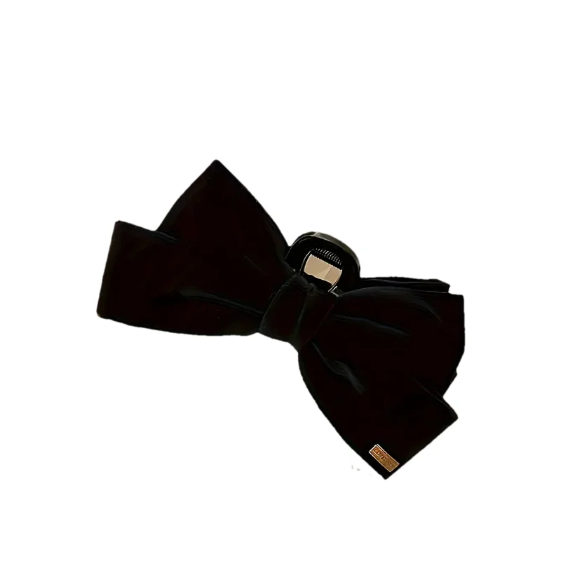 1 Elegant Velvet Bow Hairpin, Shark Clip For Women, Suitable For Updos, Perfect For Beauty-Loving Girls
1 Elegant Velvet Bow Hairpin, Shark Clip For Women, Suitable For Updos, Perfect For Beauty-Loving Girls