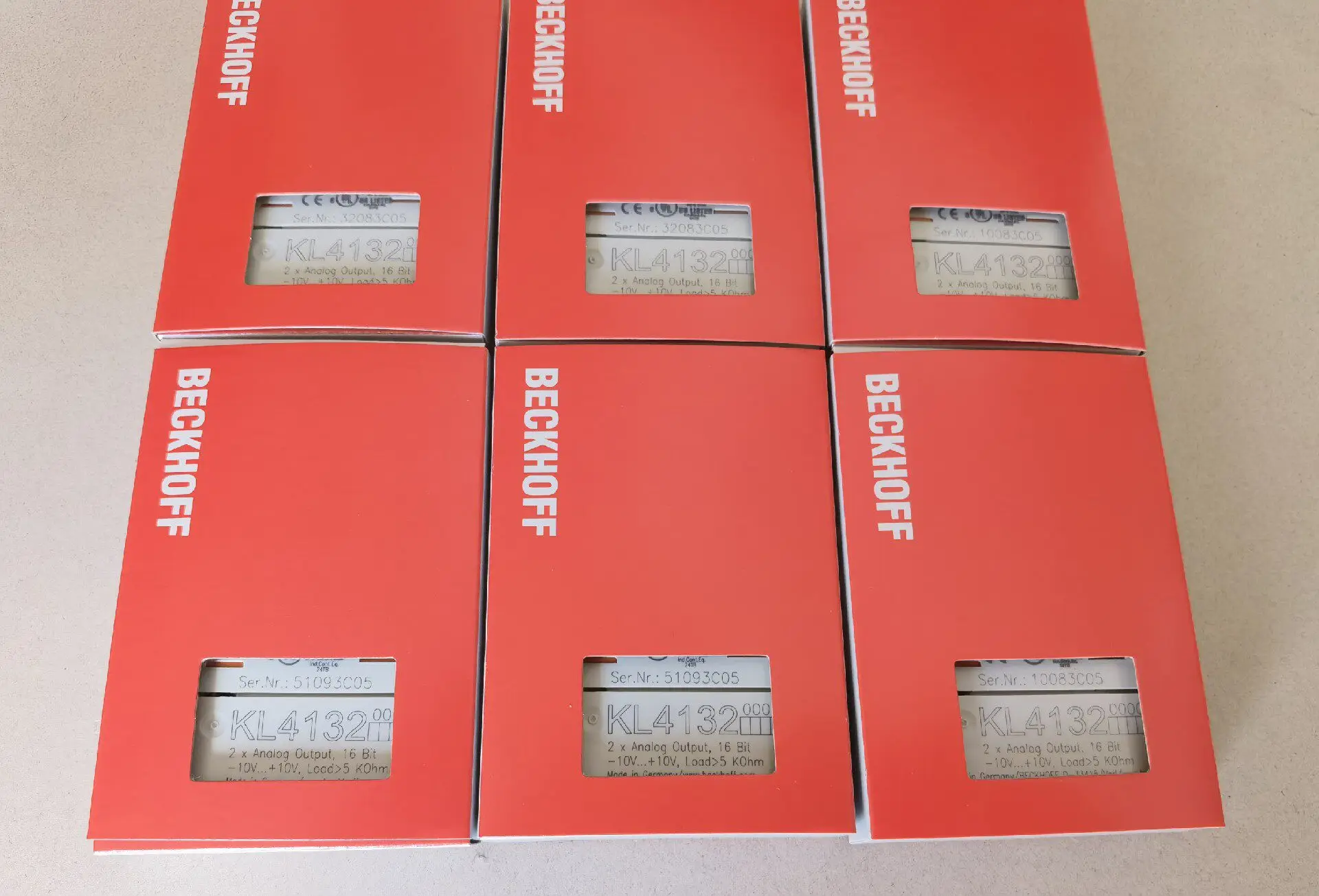 Beckhoff module KL4132 new stock, high quality
Beckhoff module KL4132 new stock, high quality