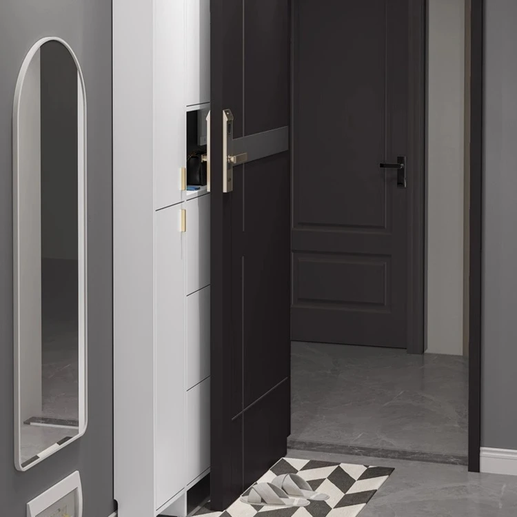 Индивидуальный шкаф для обуви, интегрированный у стены к вершине, современный простой вход в дверь дома, 
Индивидуальный шкаф для обуви, интегрированный у стены к вершине, современный простой вход в дверь дома,